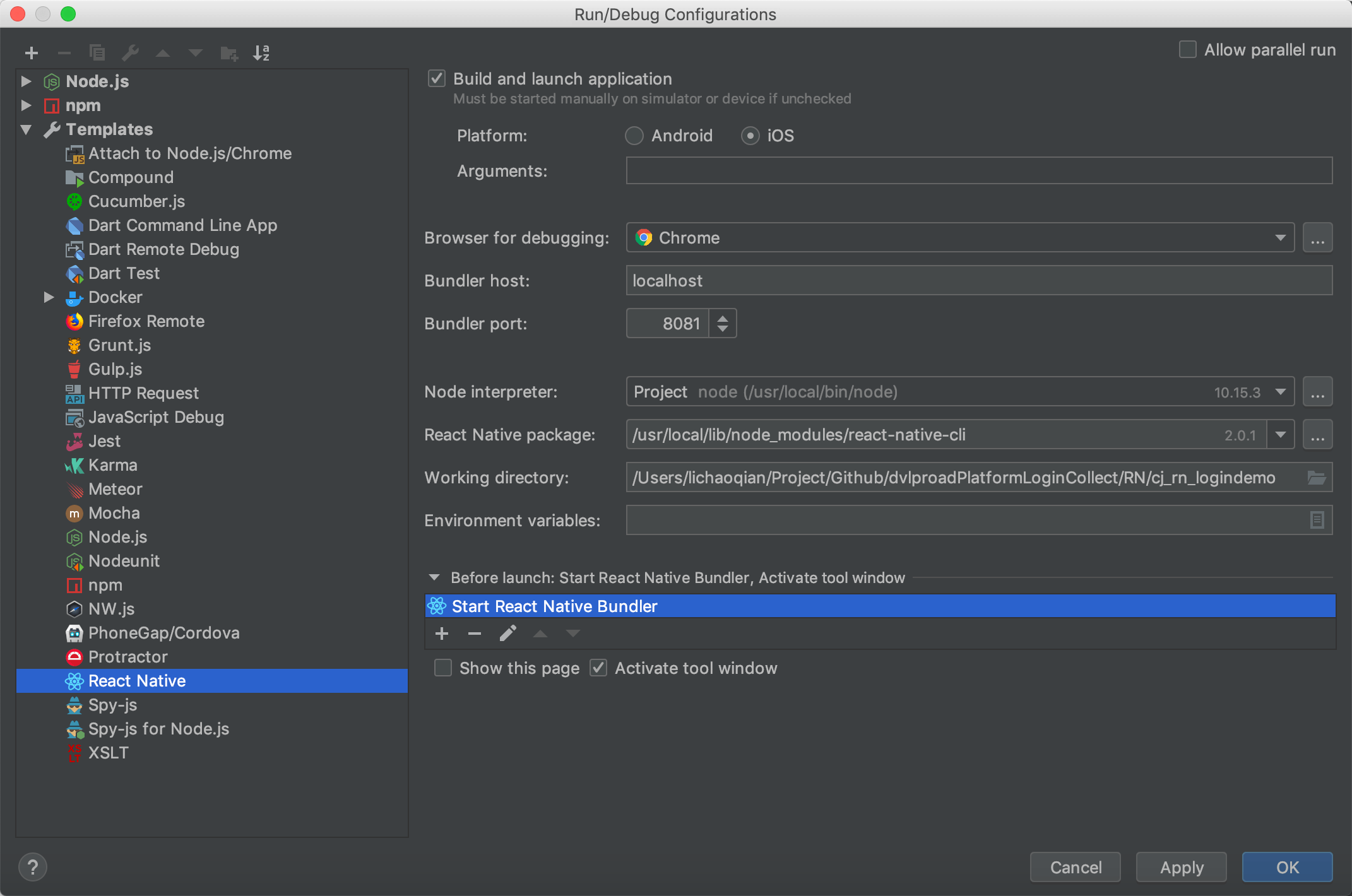第1节：ReactNative的调试 dvlproadの博客