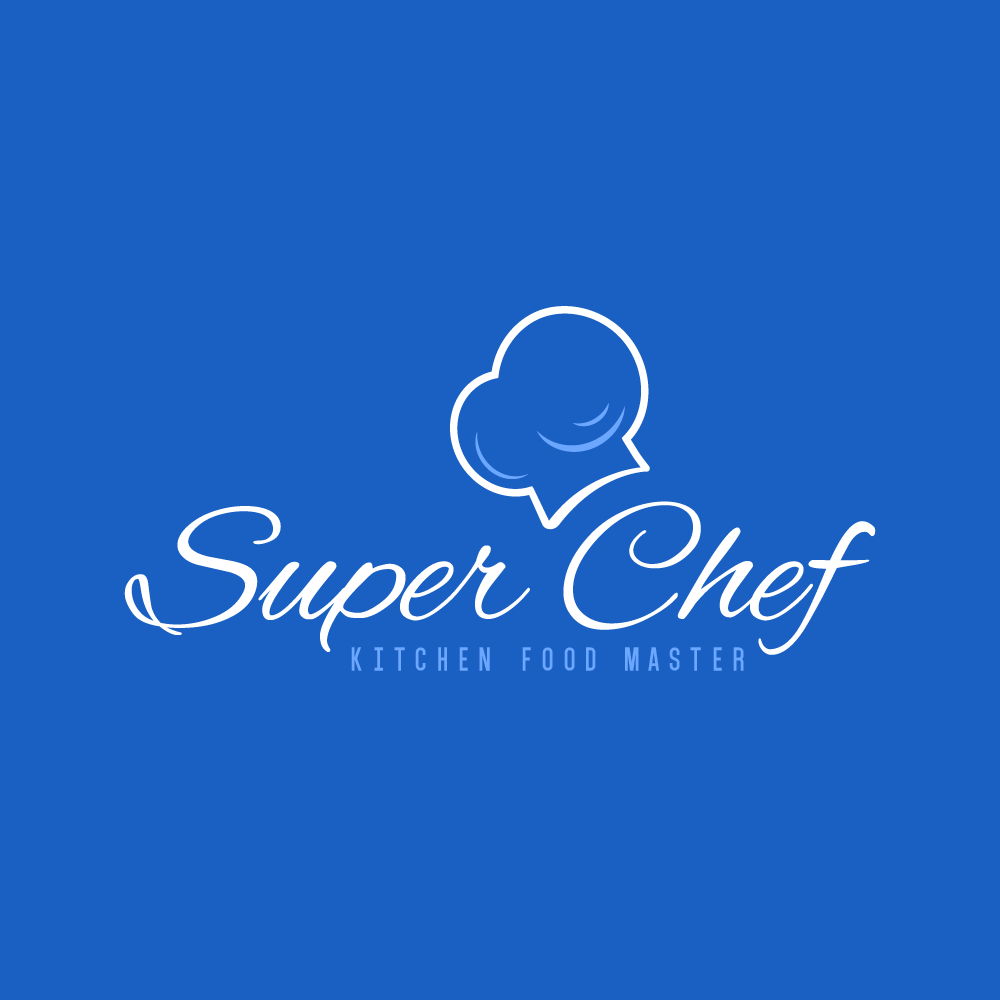 Super Chef Logo Design DesignStudio