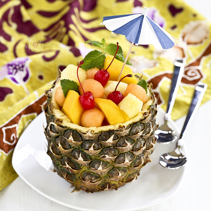 Pineapple Fruit Bowl