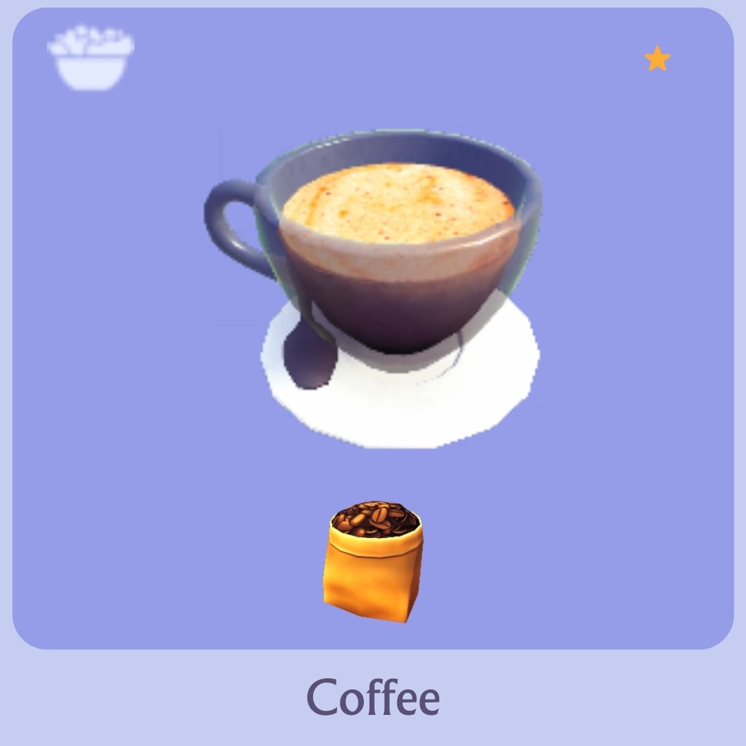 Coffee Recipe Disney Dreamlight Valley