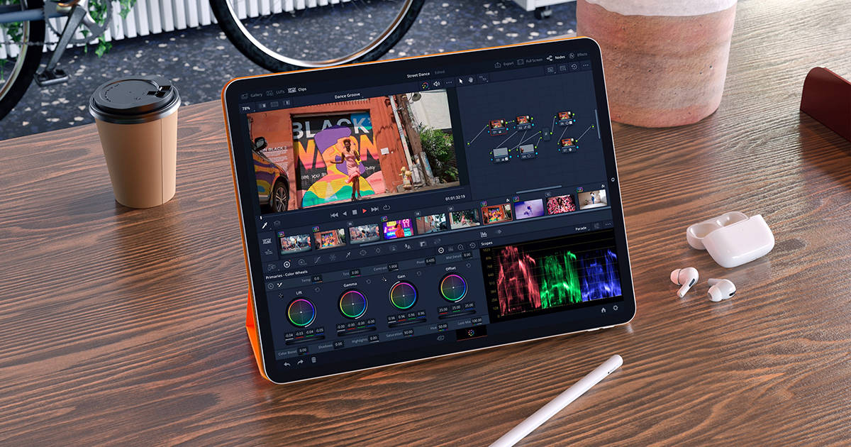 DaVinci Resolve for iPad is Now Available