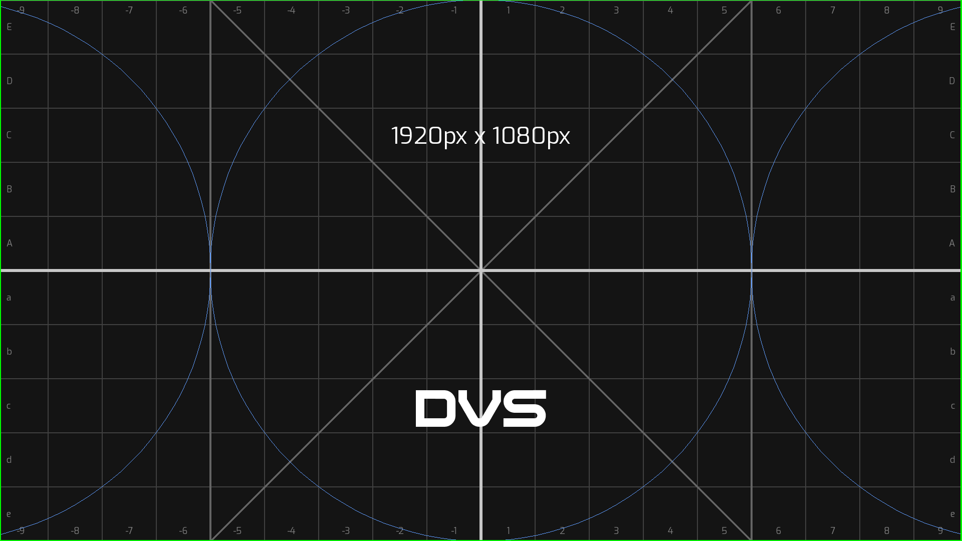 DVS Projector Alignment Image Generator