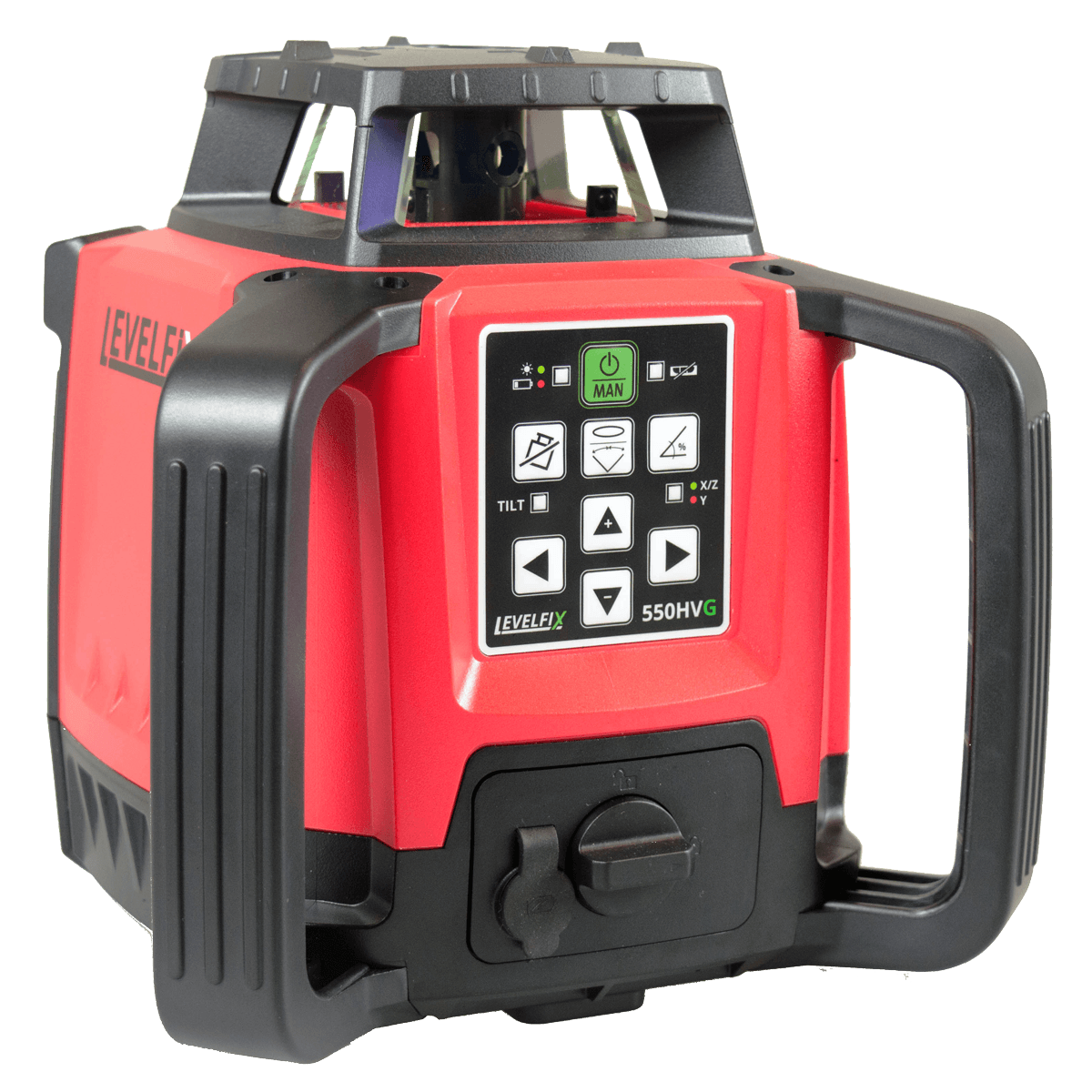 LEVELFiX 550HVG Green Horizontal and Vertical Rotary Laser Level Dvs