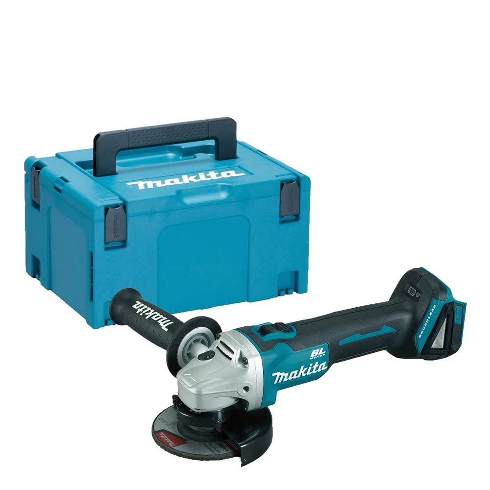 Makita DGA463Z Cordless 18V LXT 115mm Brushless Angle Grinder With