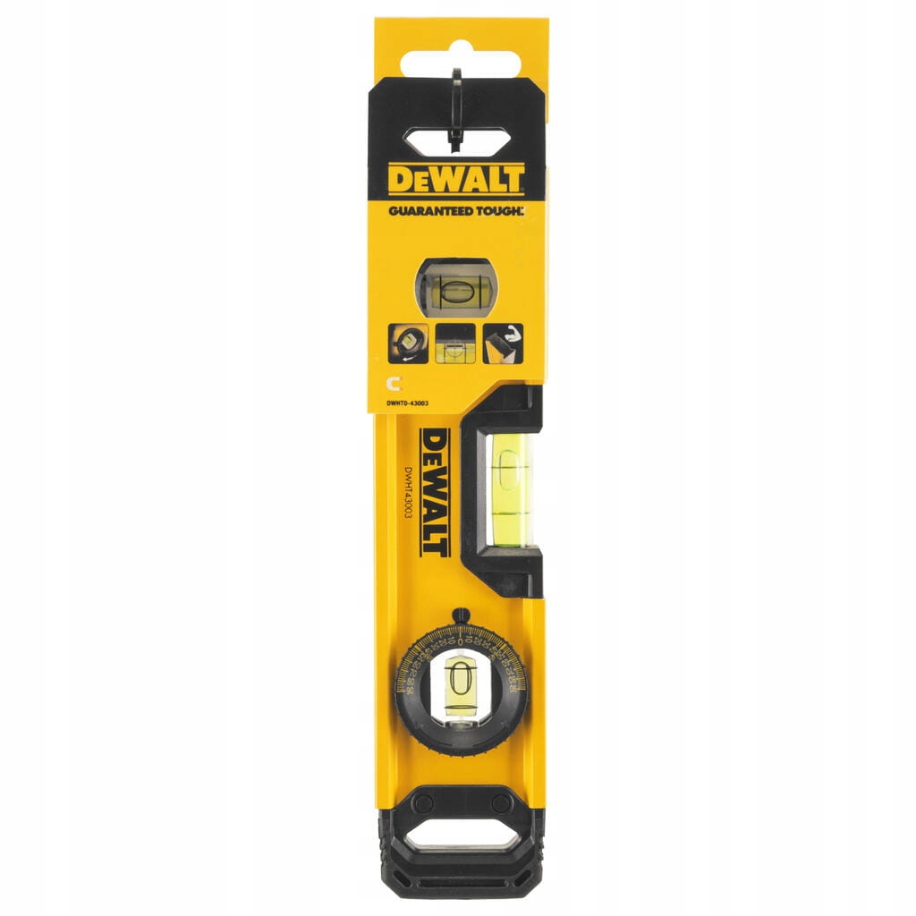 DEWALT DWHT043003 Torpedo Level 250mm Dvs Power Tools