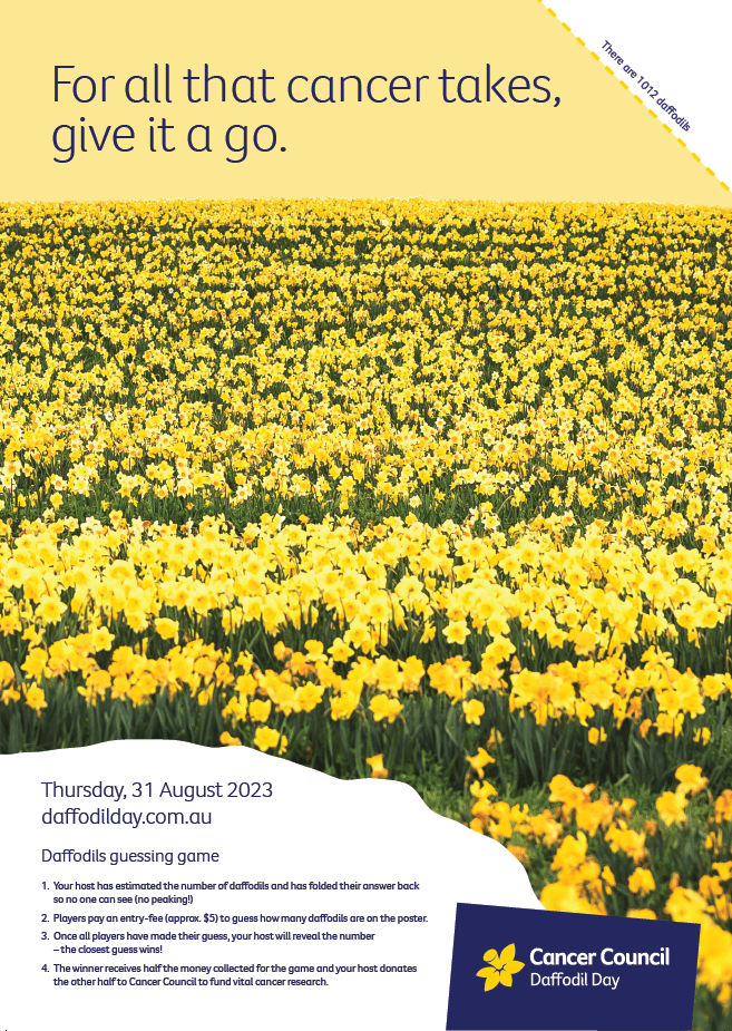 Downloadable Resources Daffodil Day Cancer Council
