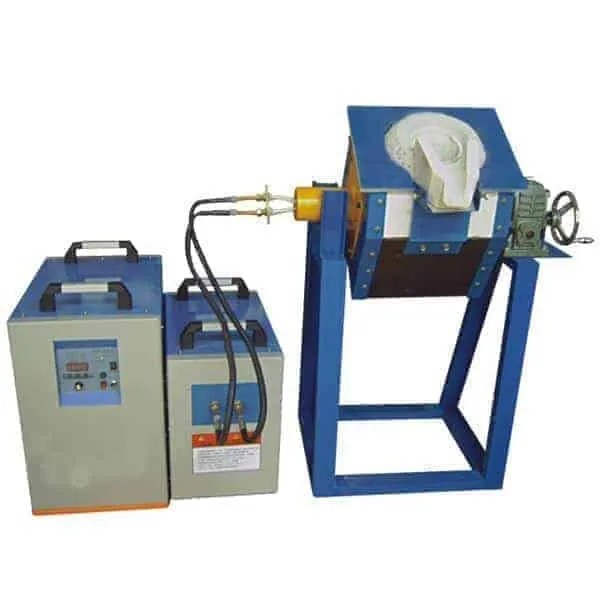 Induction Melting Aluminum With RF High Frequency Heating