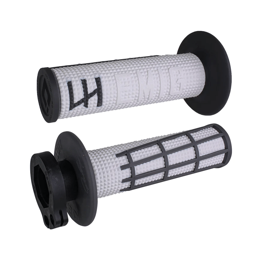 ปลอกแฮนด์ ODI Grips EMIG 2.0 V2 LockOn White/Graphite BNS speed