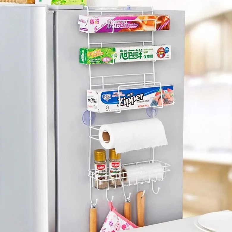 OEM multi-functional white iron refrigerator rack from china