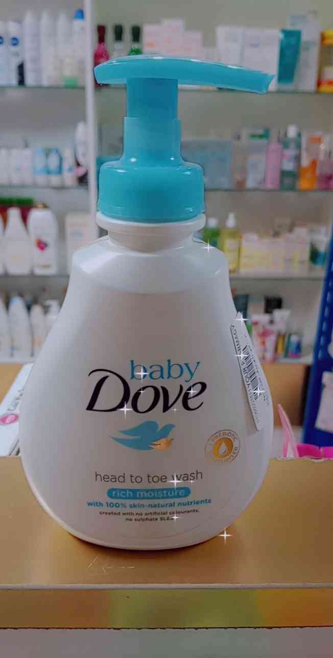BABY DOVE BODY WASH FREE FRAGRANCE