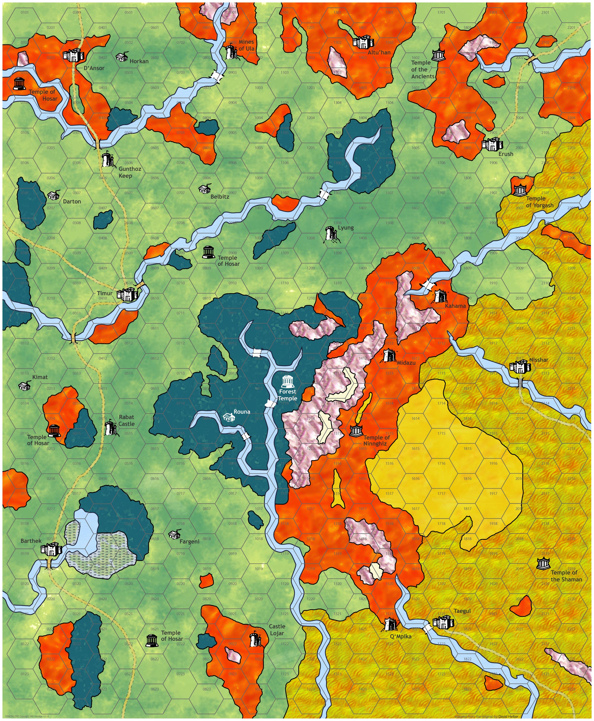Demonlord Download The Classic Heritage Dwarfstar Boardgames For Free