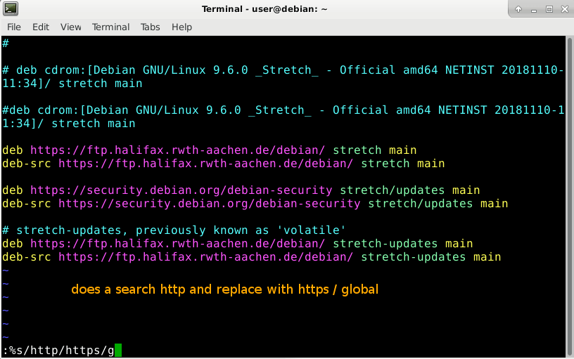 » https vs http GNU Linux Debian package manager redirect exploit be paranoid on your next