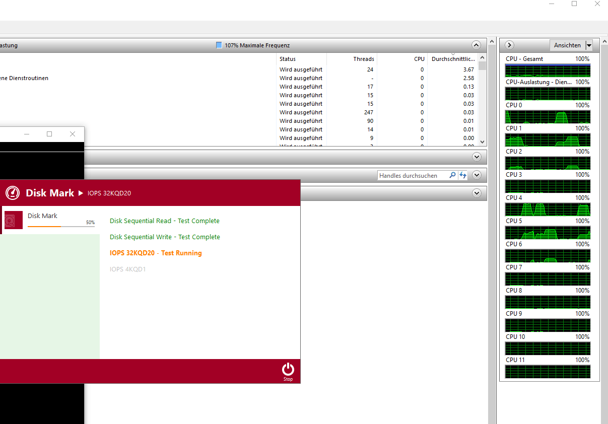 » AMD Ryzen 5600G + Gigabyte Aorus B550 + 2x NVMe Kingston