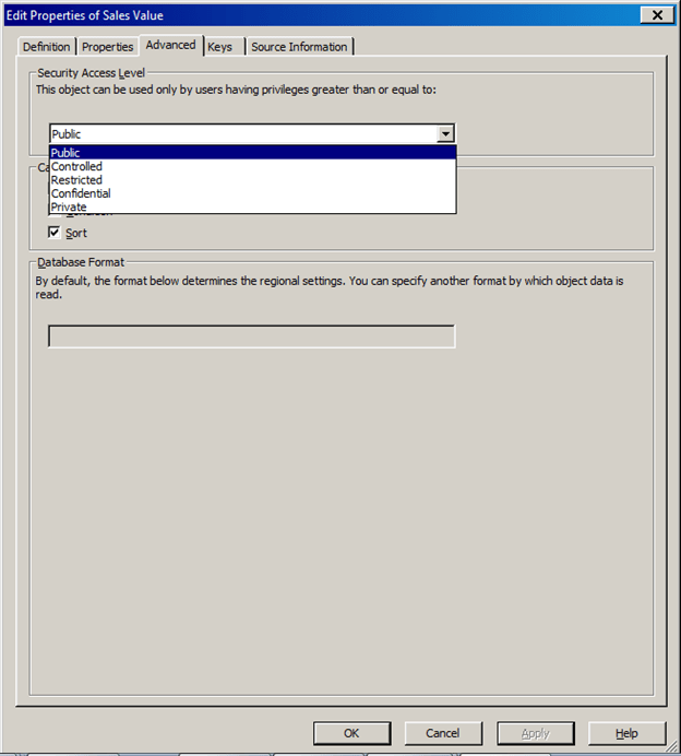 Object level Security in SAP BO Universe Designer DWBI castle