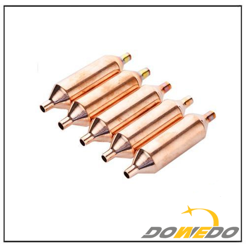 Air Conditional Part Copper Spun Filter Drier Brass Tubes, Copper Pipes