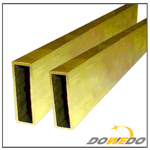 Brass Rectangular Tube Brass Tubes, Copper Pipes