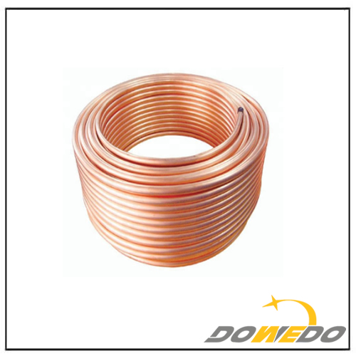 Customized AC Copper Pipes Brass Tubes, Copper Pipes