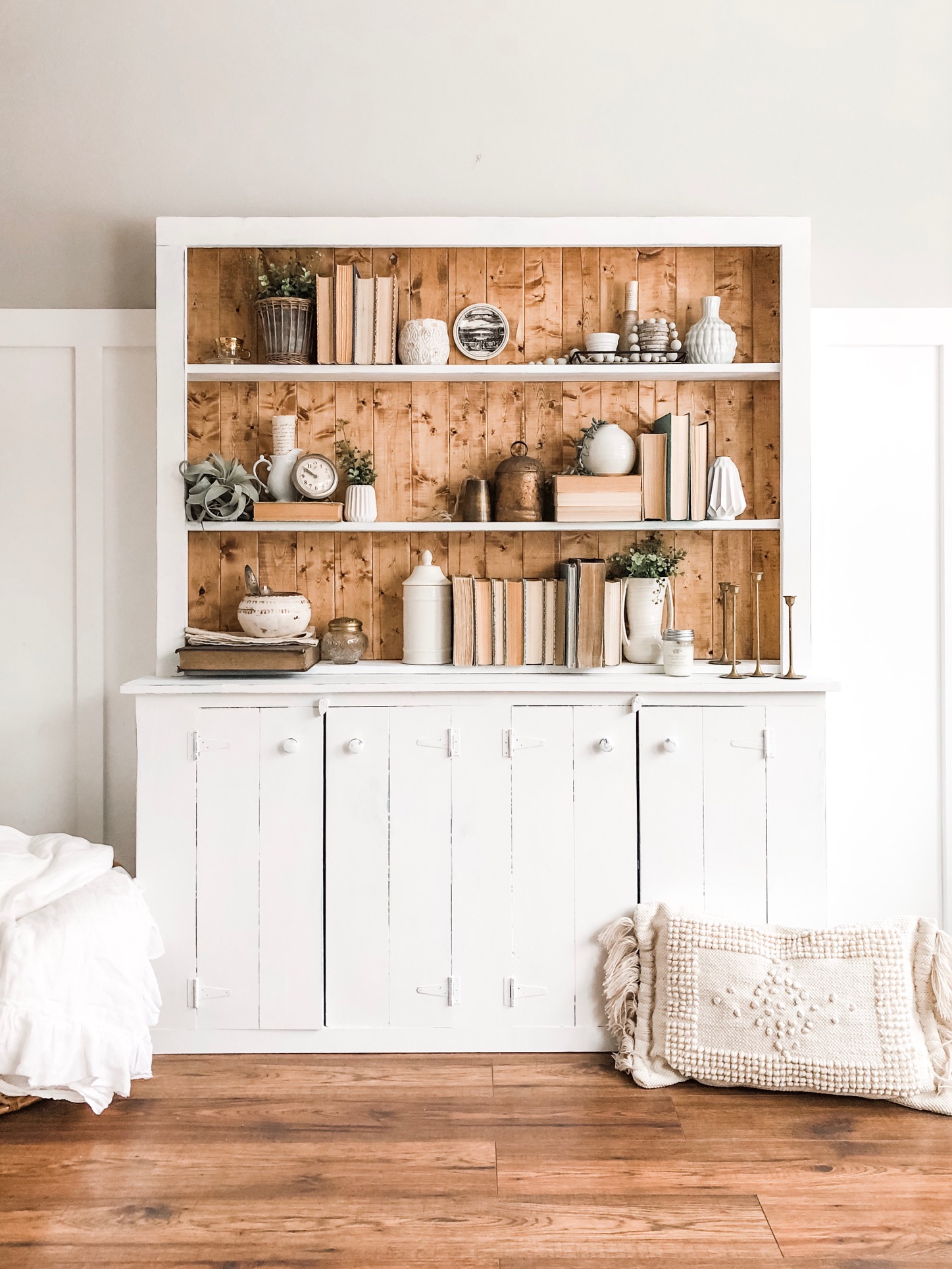 DIY hutch makeover