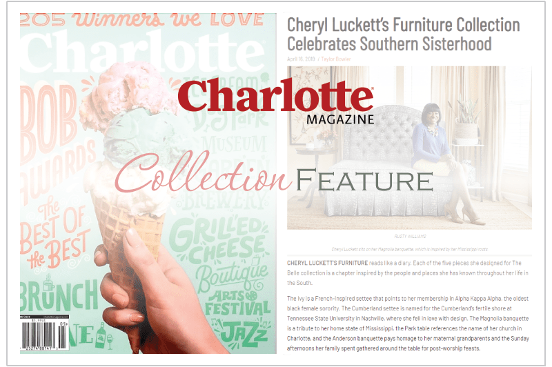 Charlotte Magazine Collection Feature