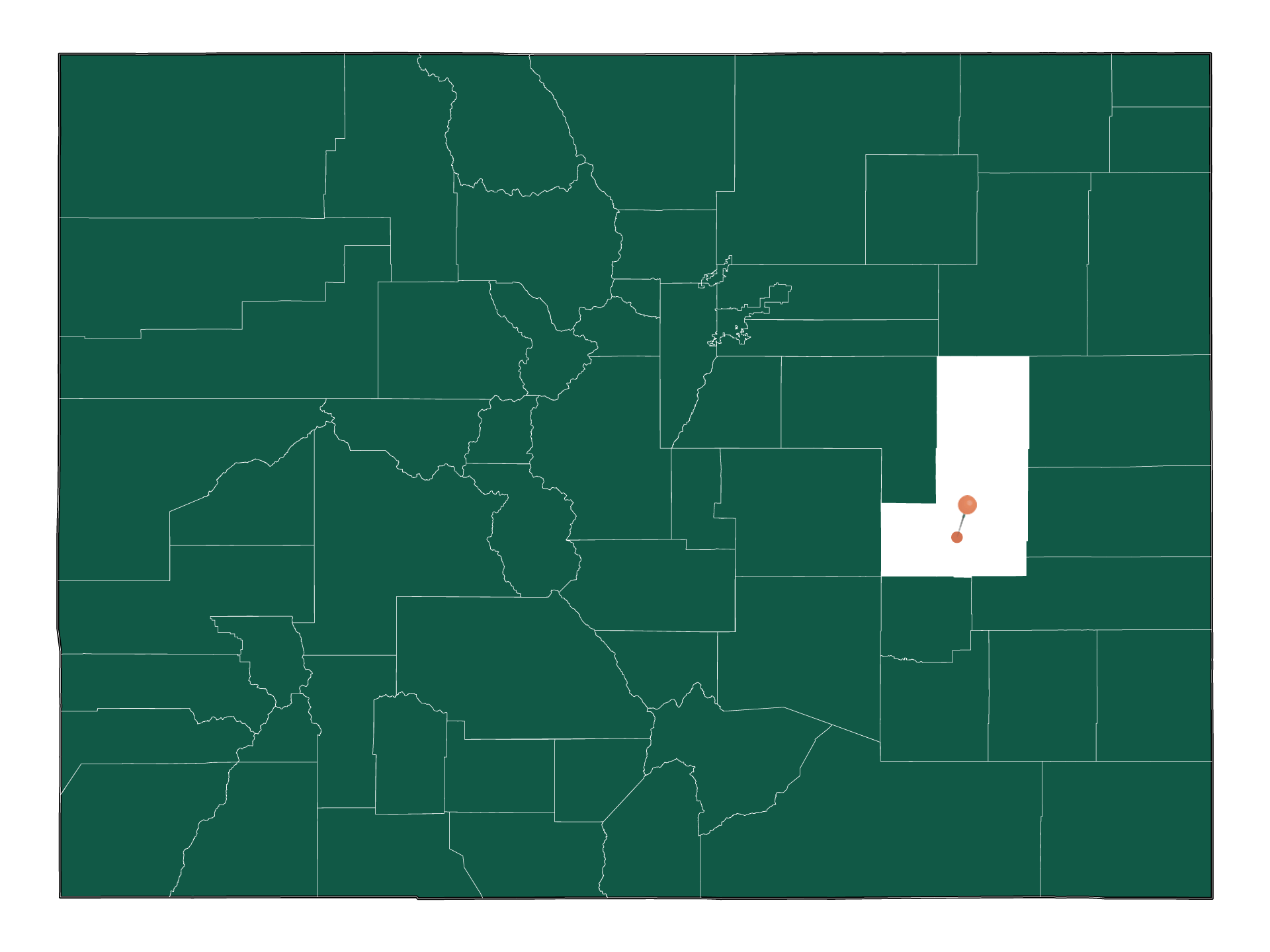 Infrastructure in Karval, Colorado