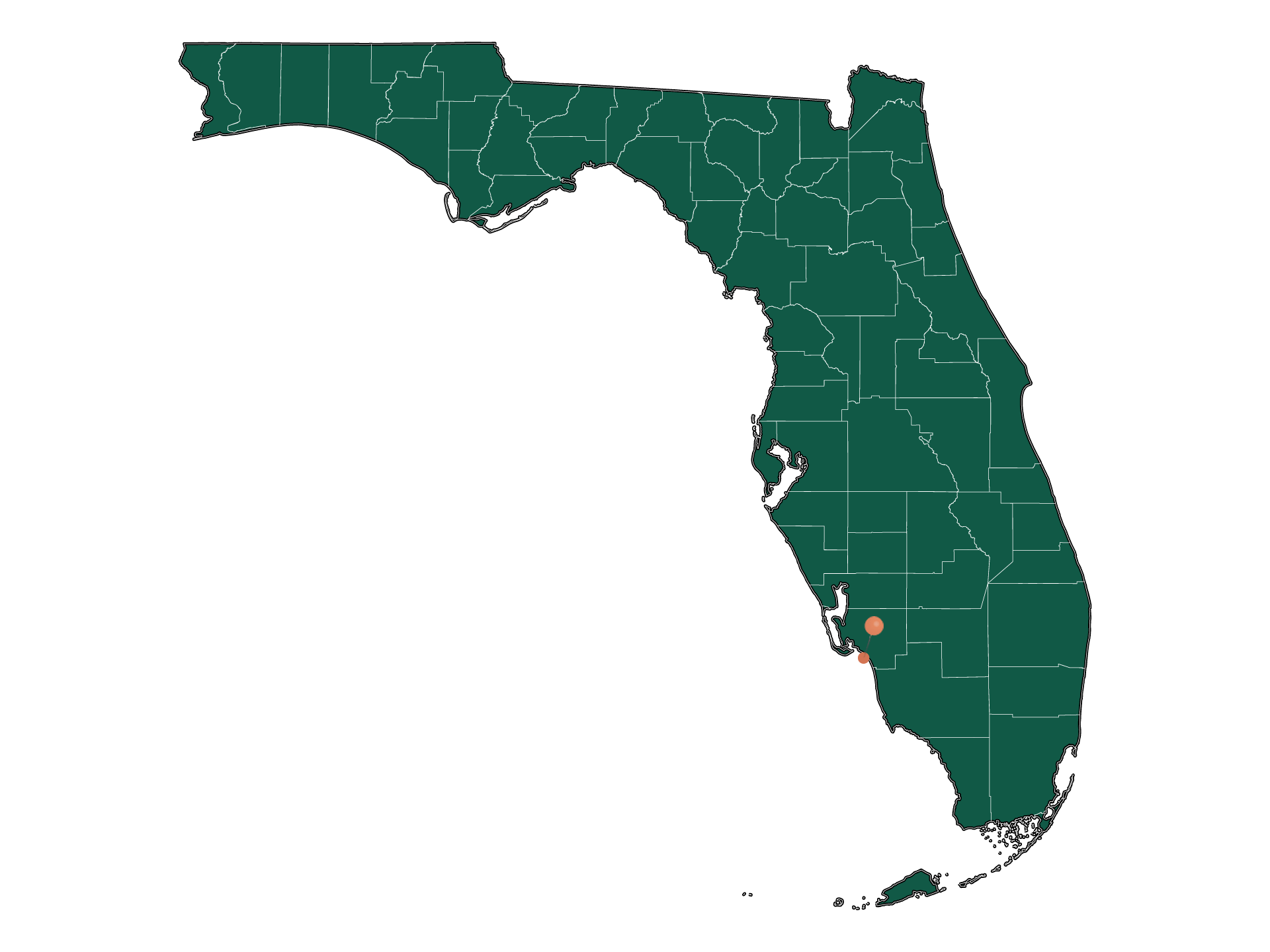 Infrastructure in Estero Island, Florida