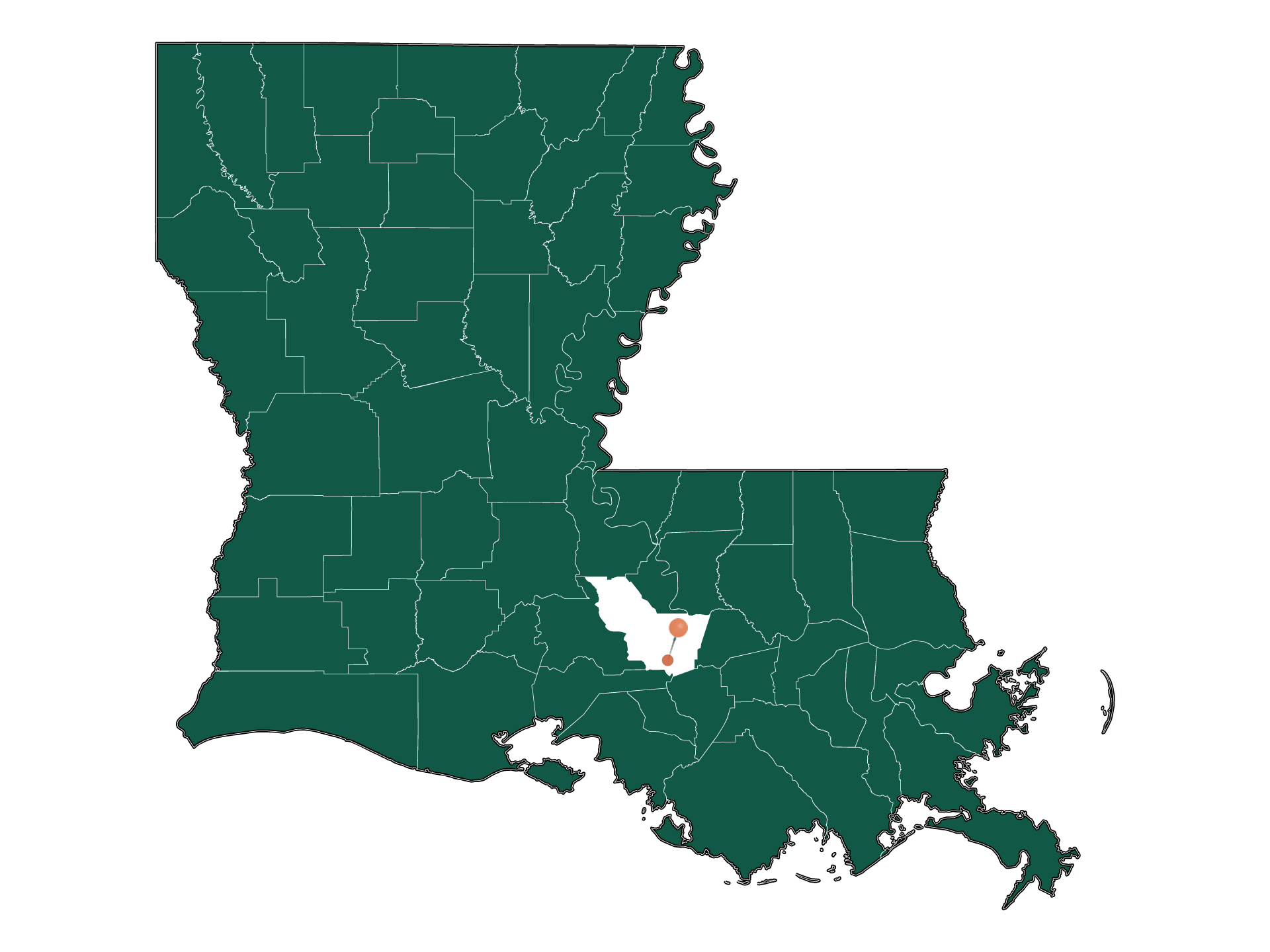Safety in District 2 (Iberville Parish), Louisiana (crime rates and environmental hazards)