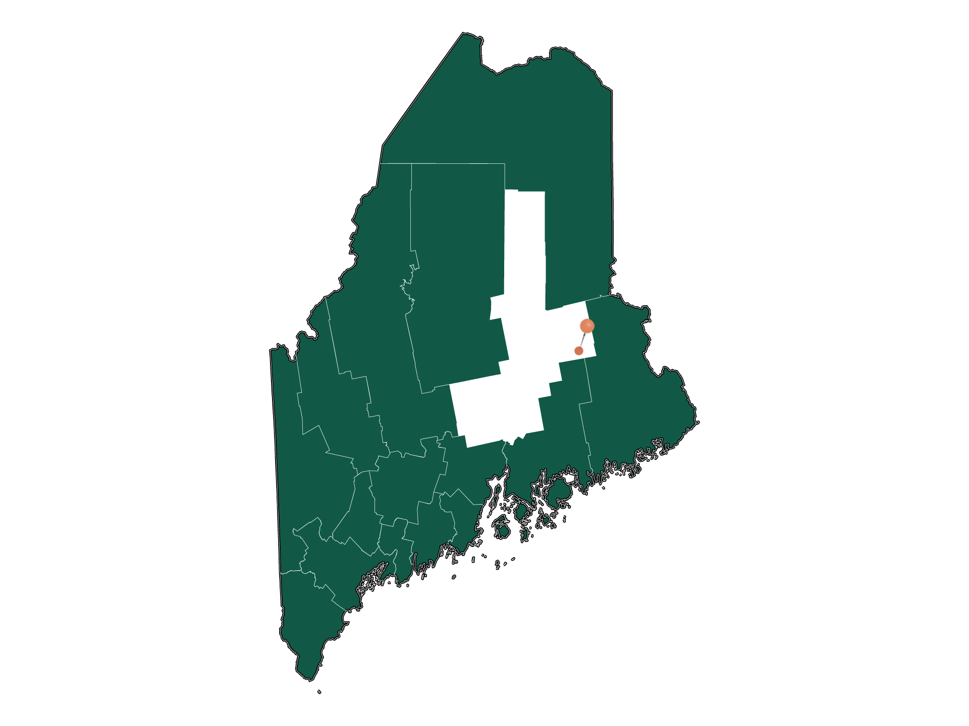 Moving to Lakeville, Maine in 2022