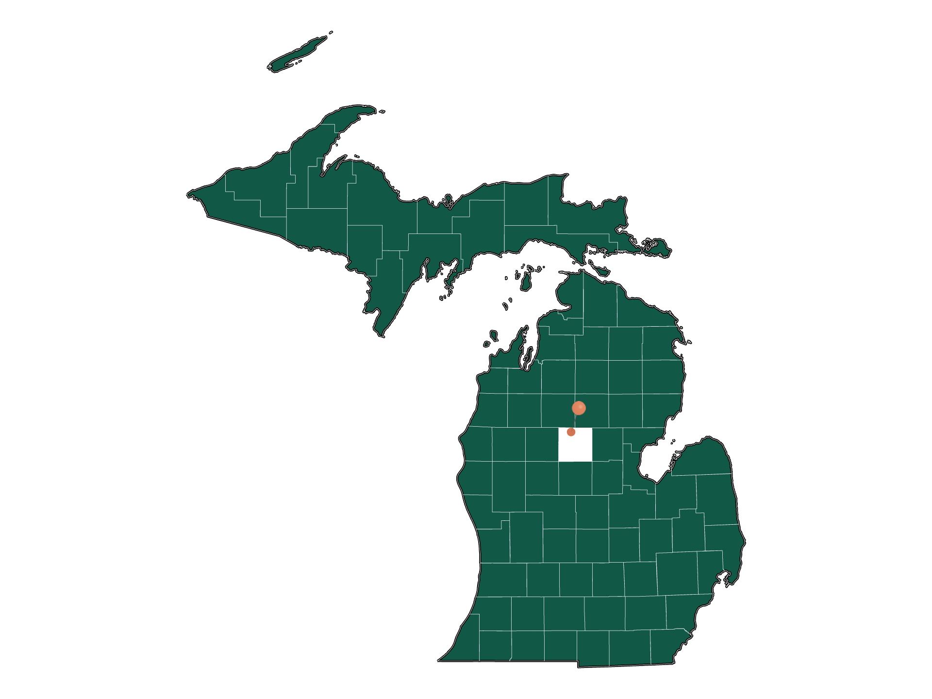 Safety in Summerfield township (Clare County), Michigan (crime rates