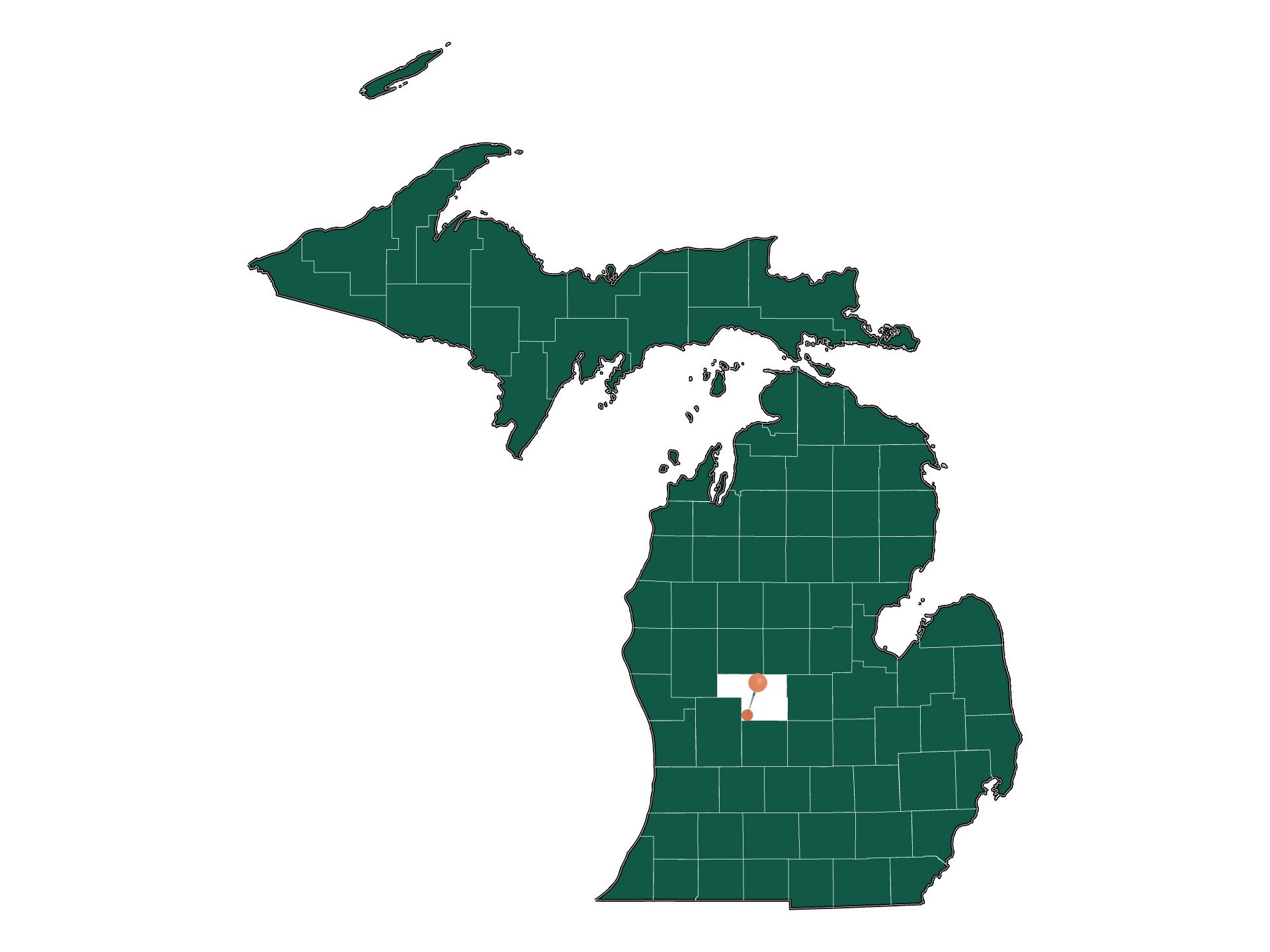 People Stats in Eureka township, Michigan Demographics)