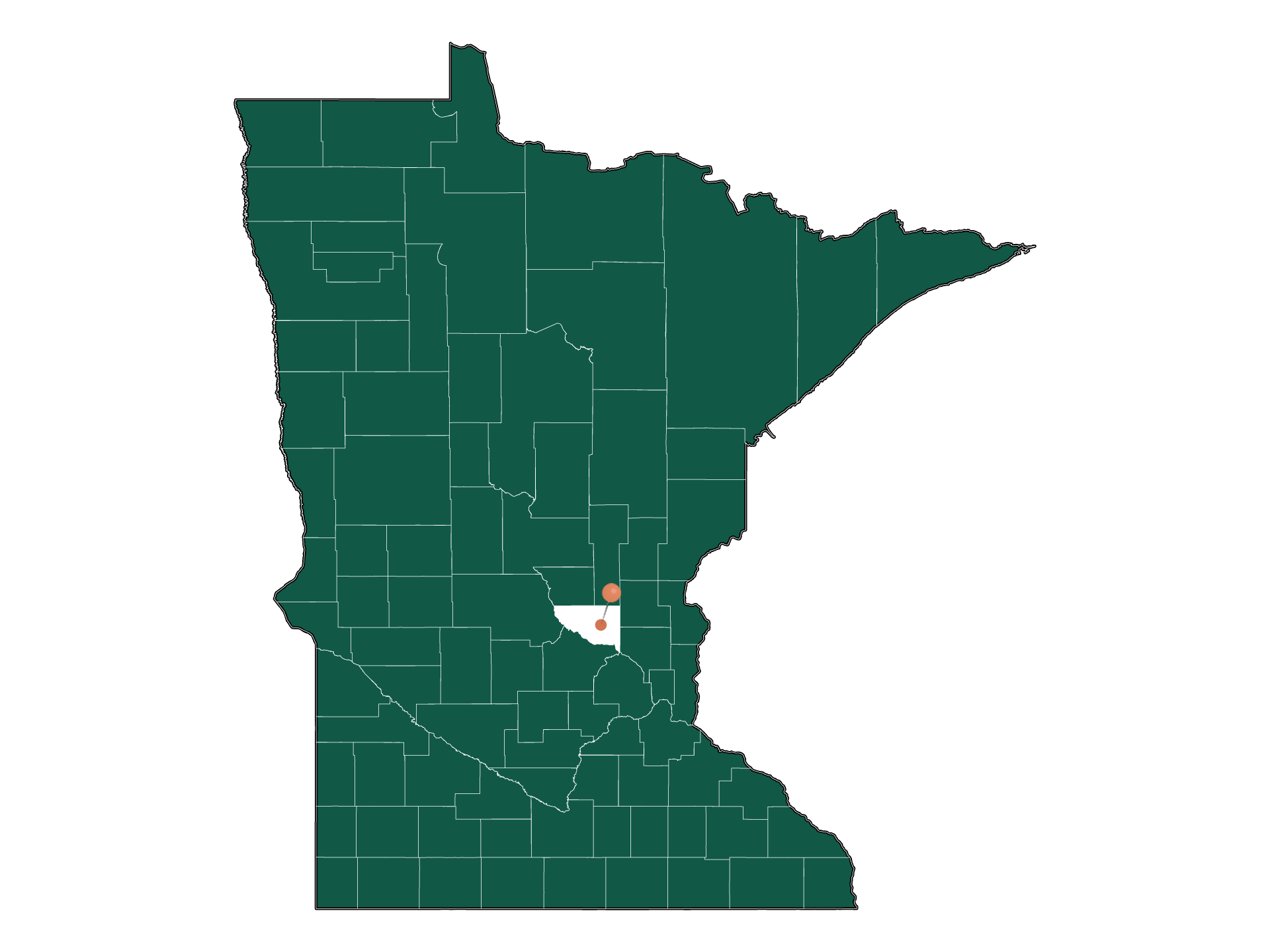 Moving to Orrock township, Minnesota in 2022
