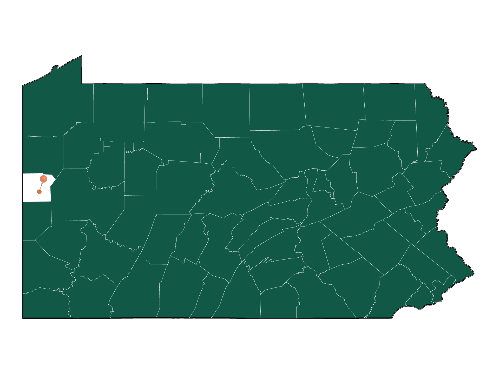 Safety in Shenango township (Lawrence County), Pennsylvania (crime rates and environmental hazards)