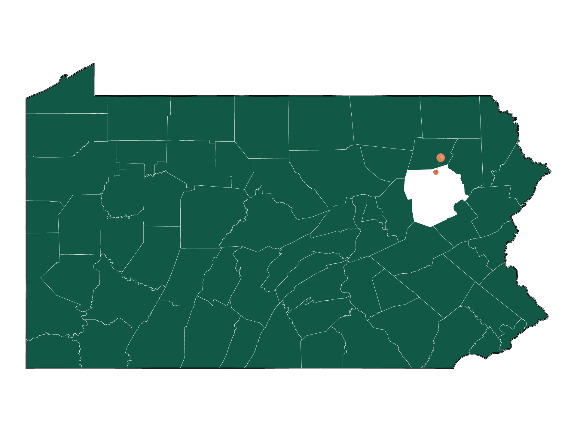 Infrastructure in Dallas township, Pennsylvania