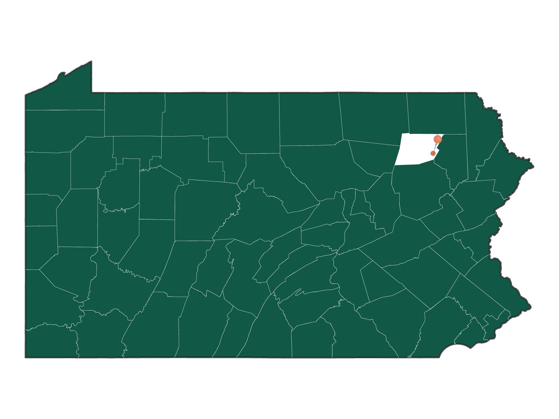 Infrastructure in Falls township (Wyoming County), Pennsylvania