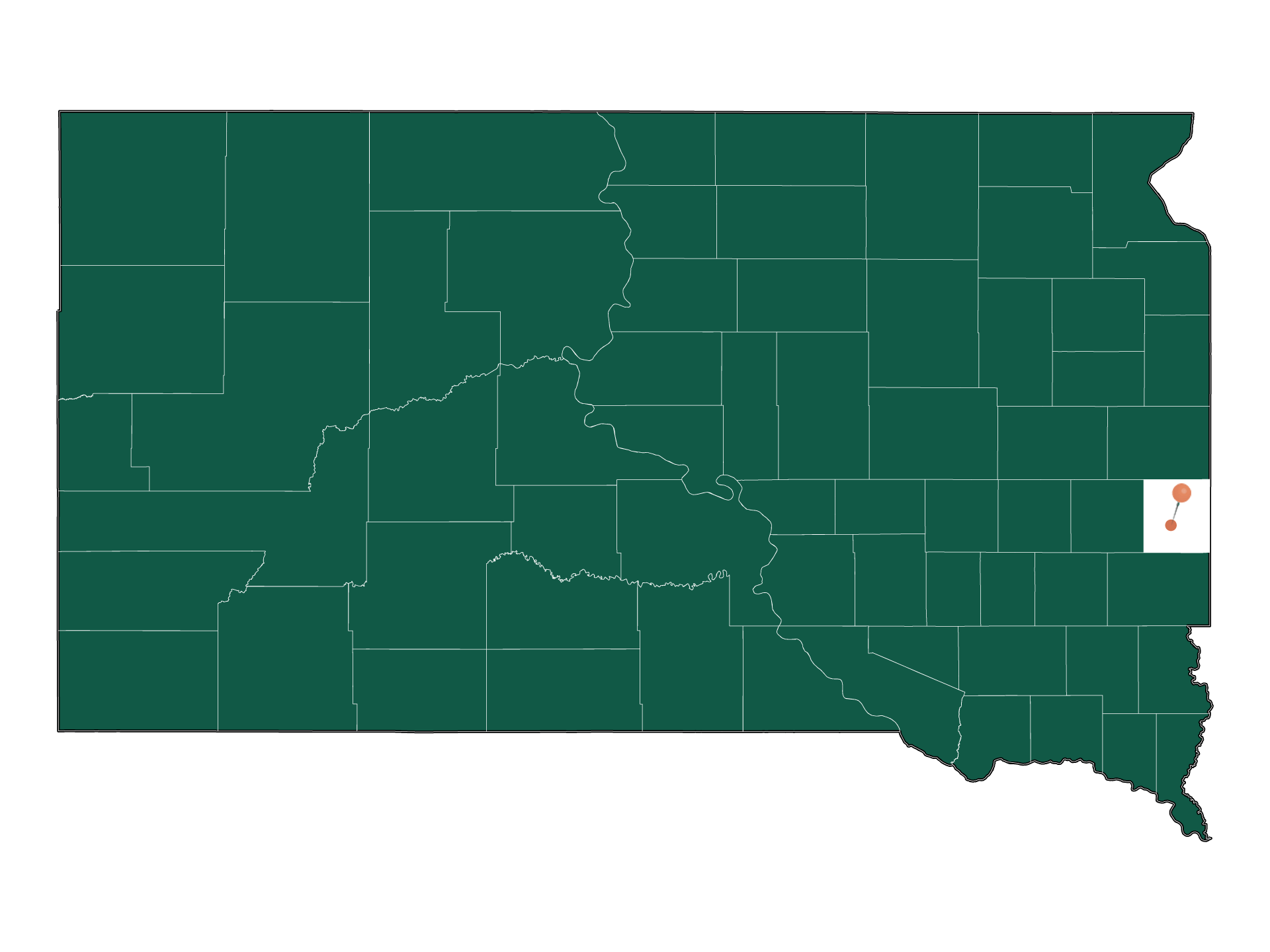 Zip Codes in Egan township, South Dakota