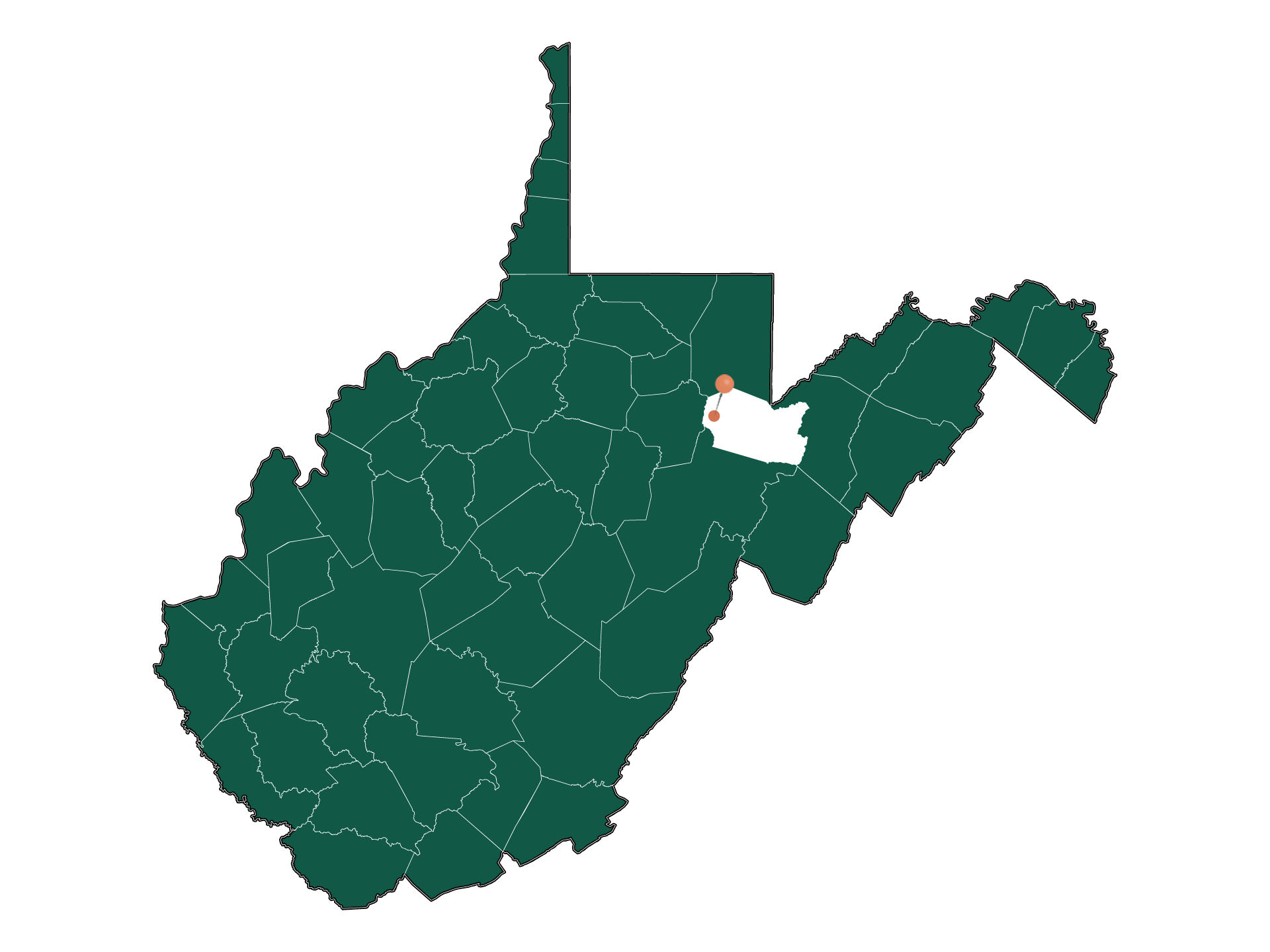 Safety in Clover district, West Virginia (crime rates and environmental