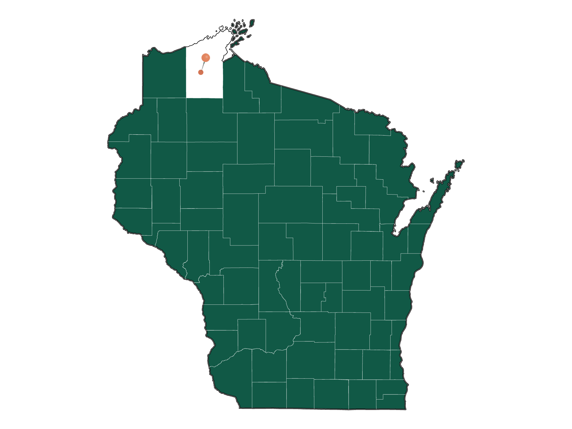 Safety in Delta, Wisconsin (crime rates and environmental hazards)