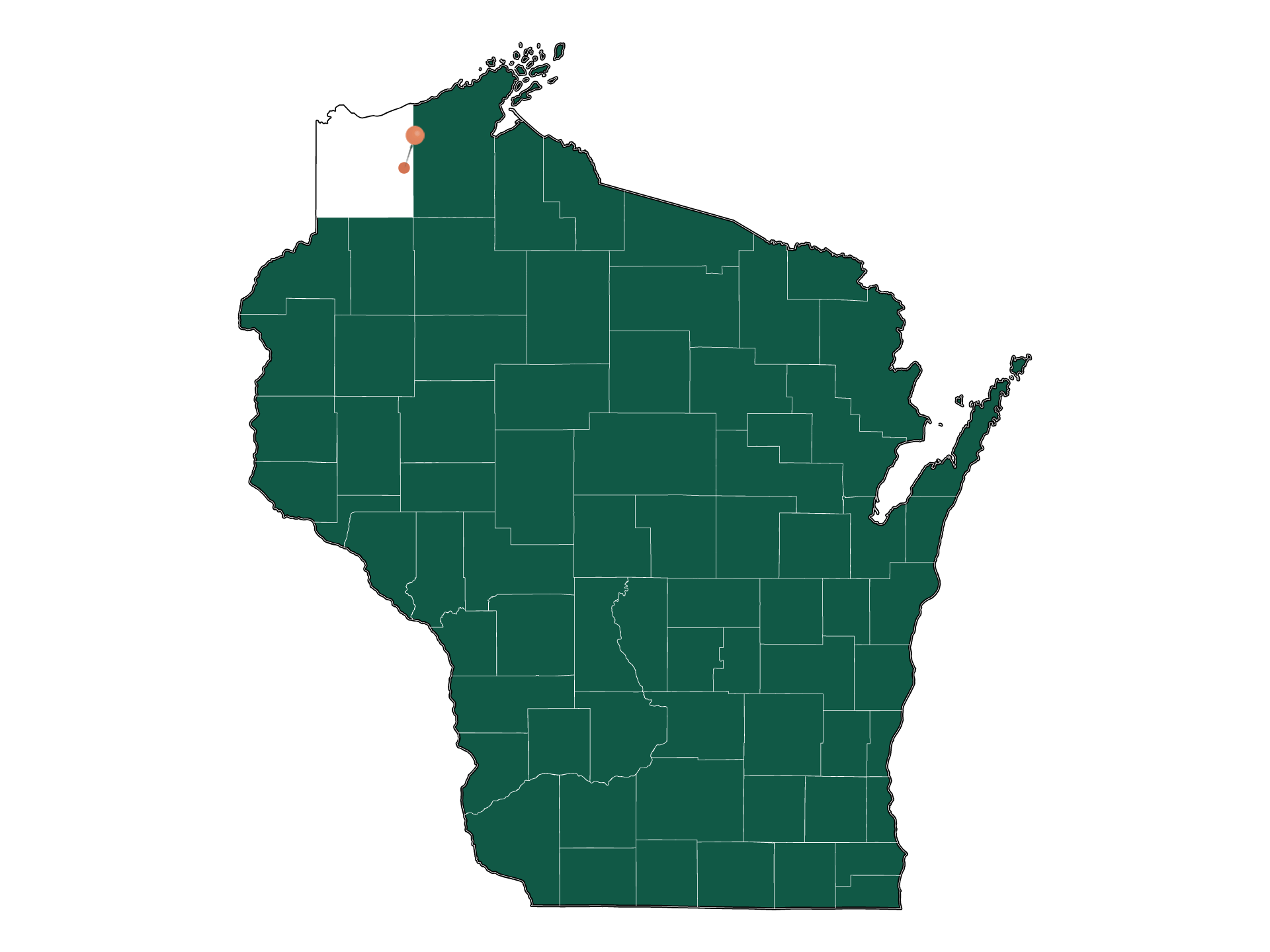 Moving to Highland (Douglas County), Wisconsin in 2022