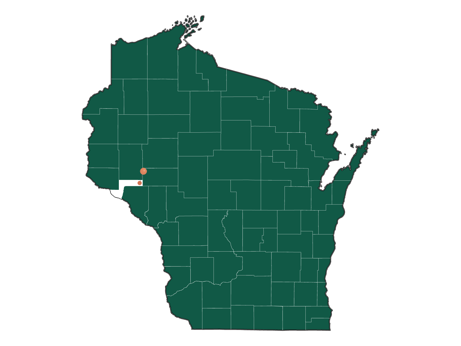 Safety in Albany (Pepin County), Wisconsin (crime rates and