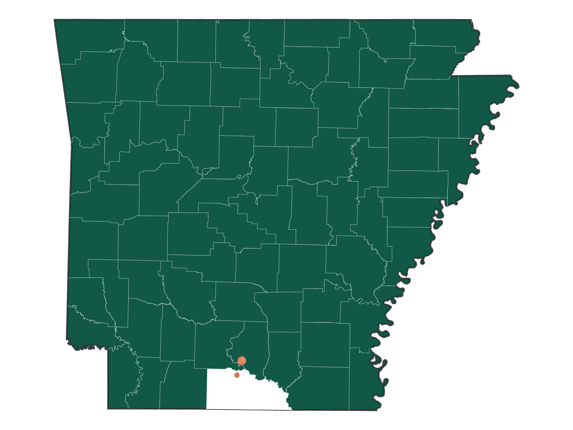 Moving to Norphlet, Arkansas in 2022