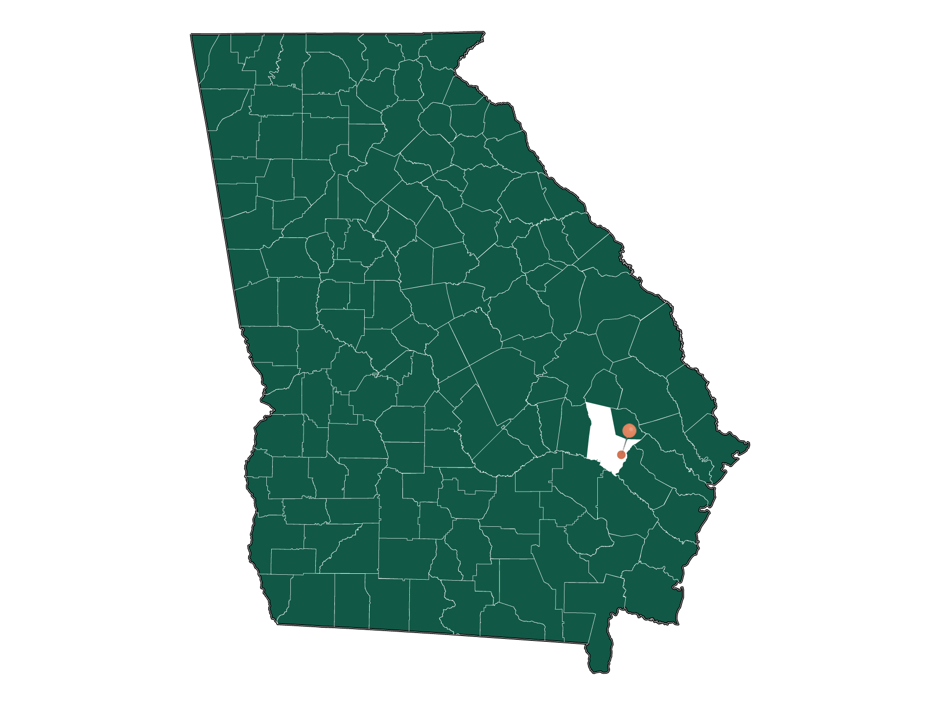 Safety in Glennville, (crime rates and environmental hazards)