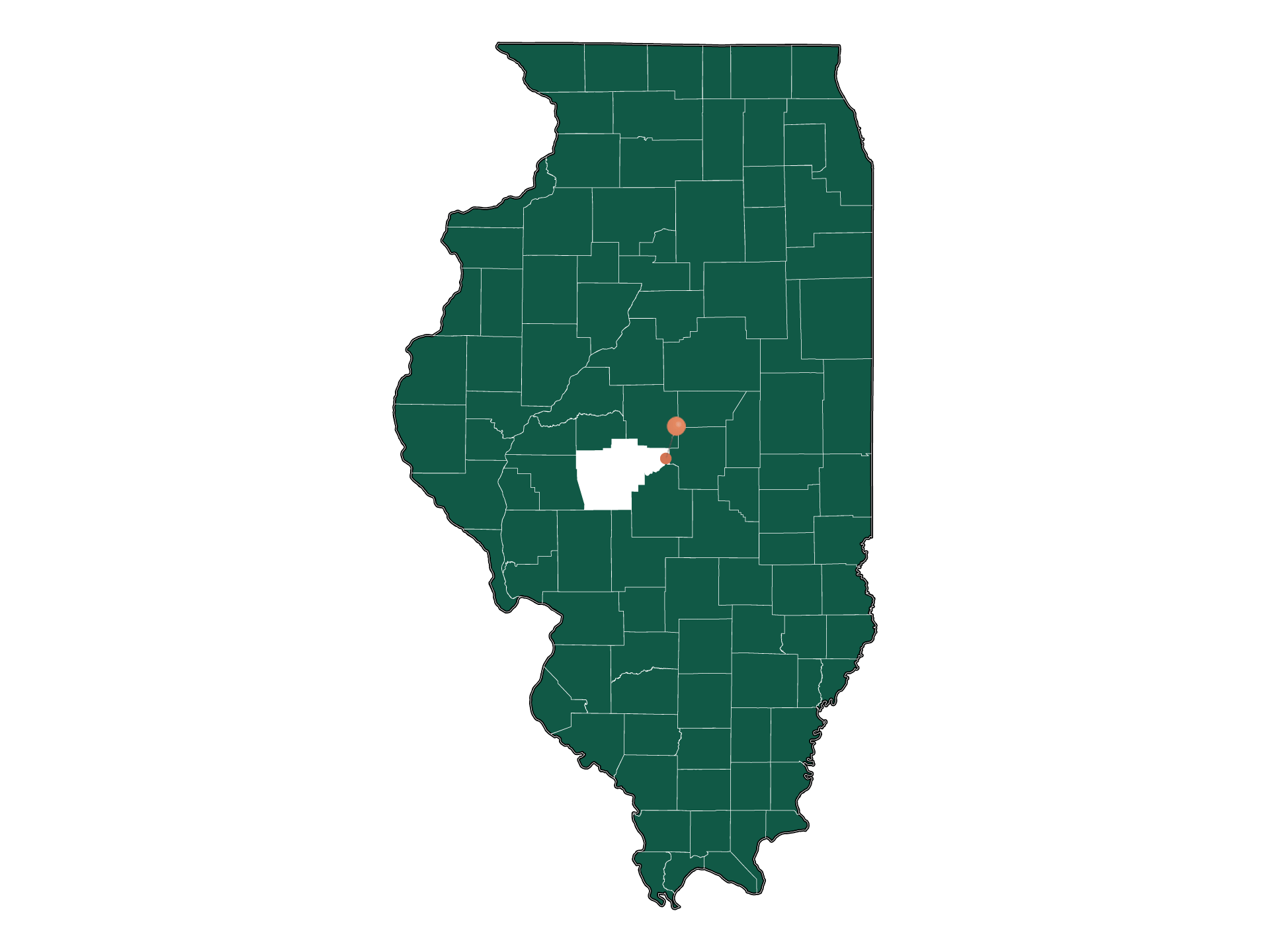 Infrastructure in Illiopolis, Illinois