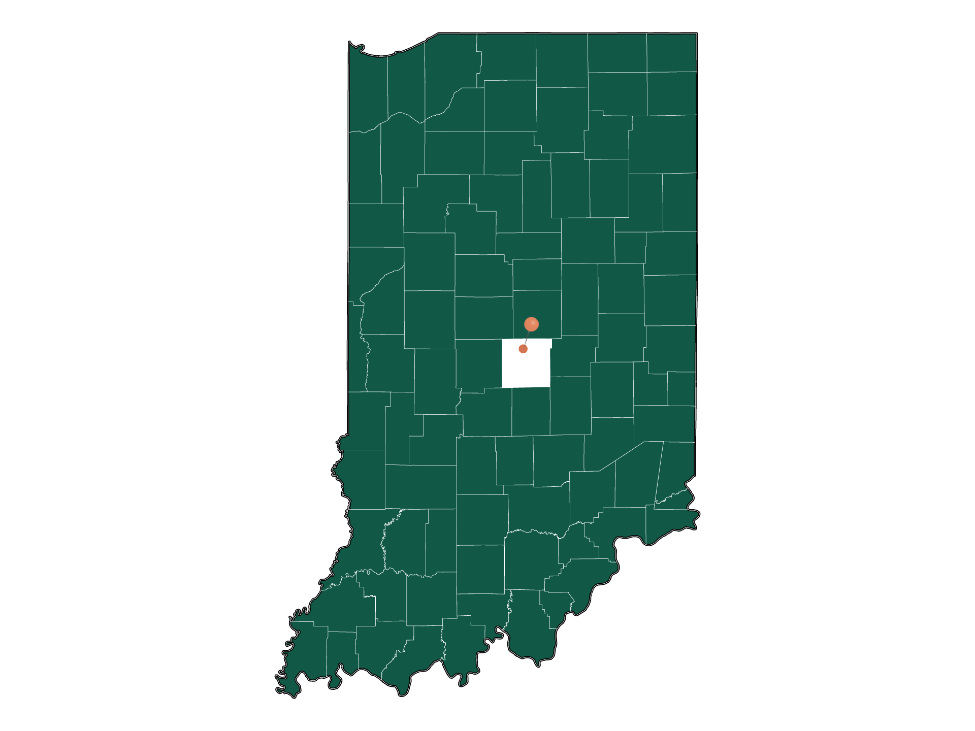 Infrastructure in North Crows Nest, Indiana