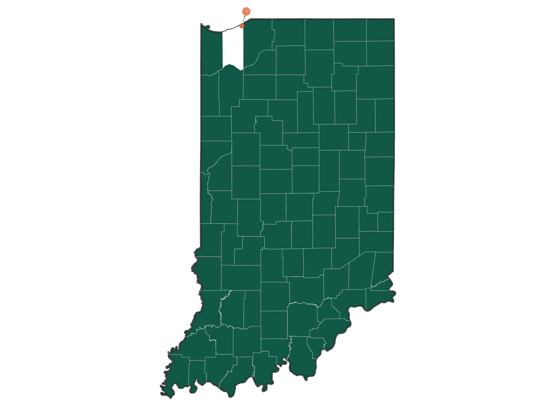 Moving to Town of Pines, Indiana in 2022