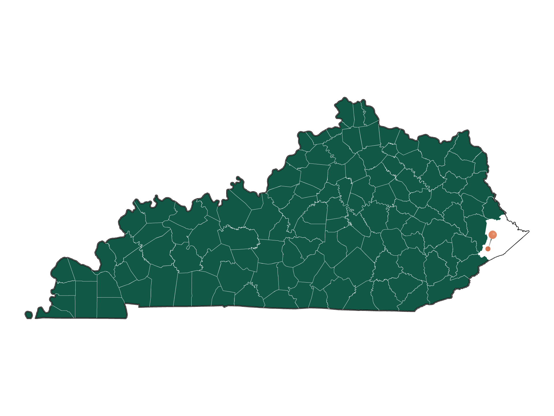 Infrastructure in Virgie, Kentucky