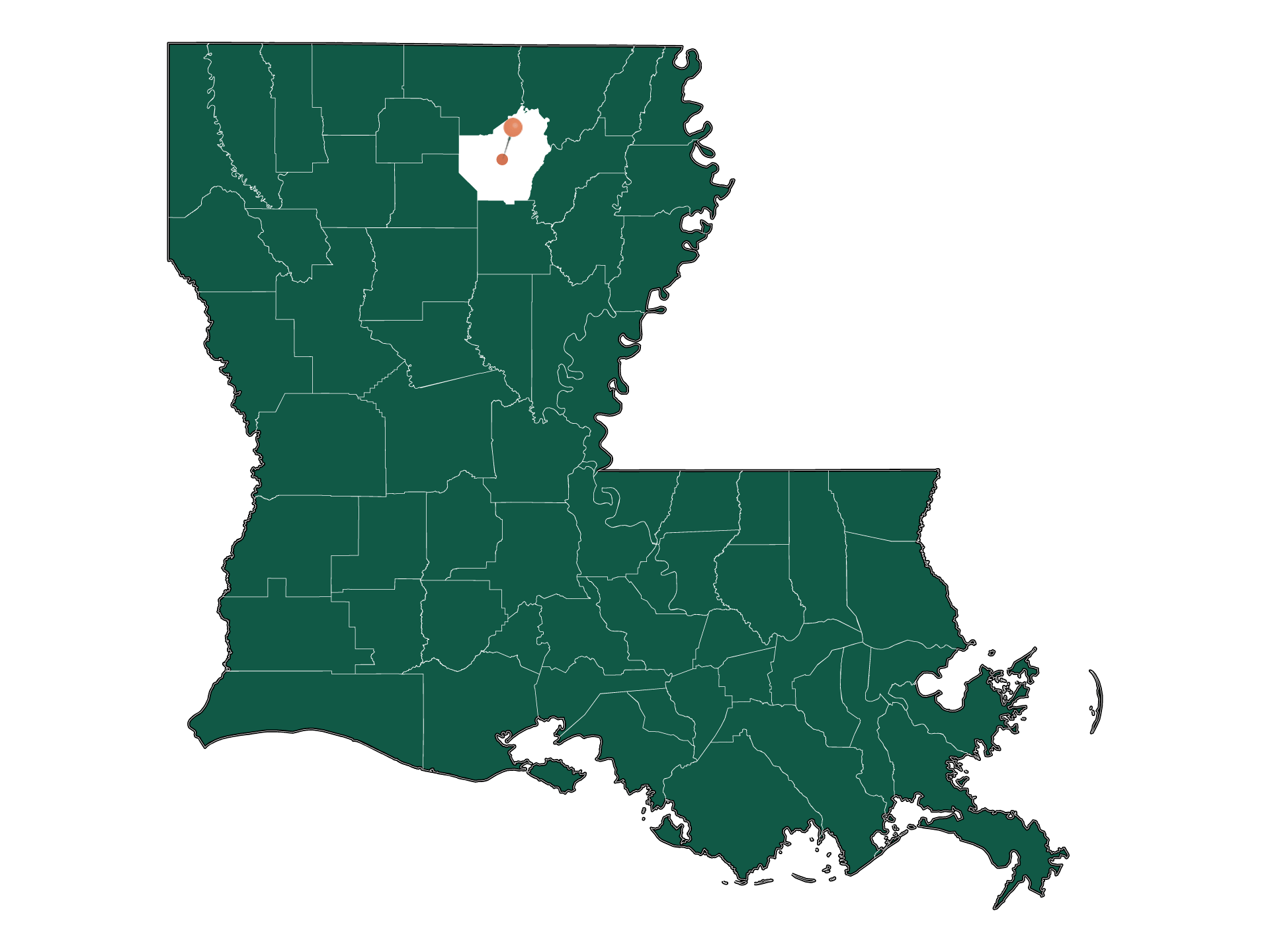 Schools in Louisiana (Elementary, Middle и High Schools)