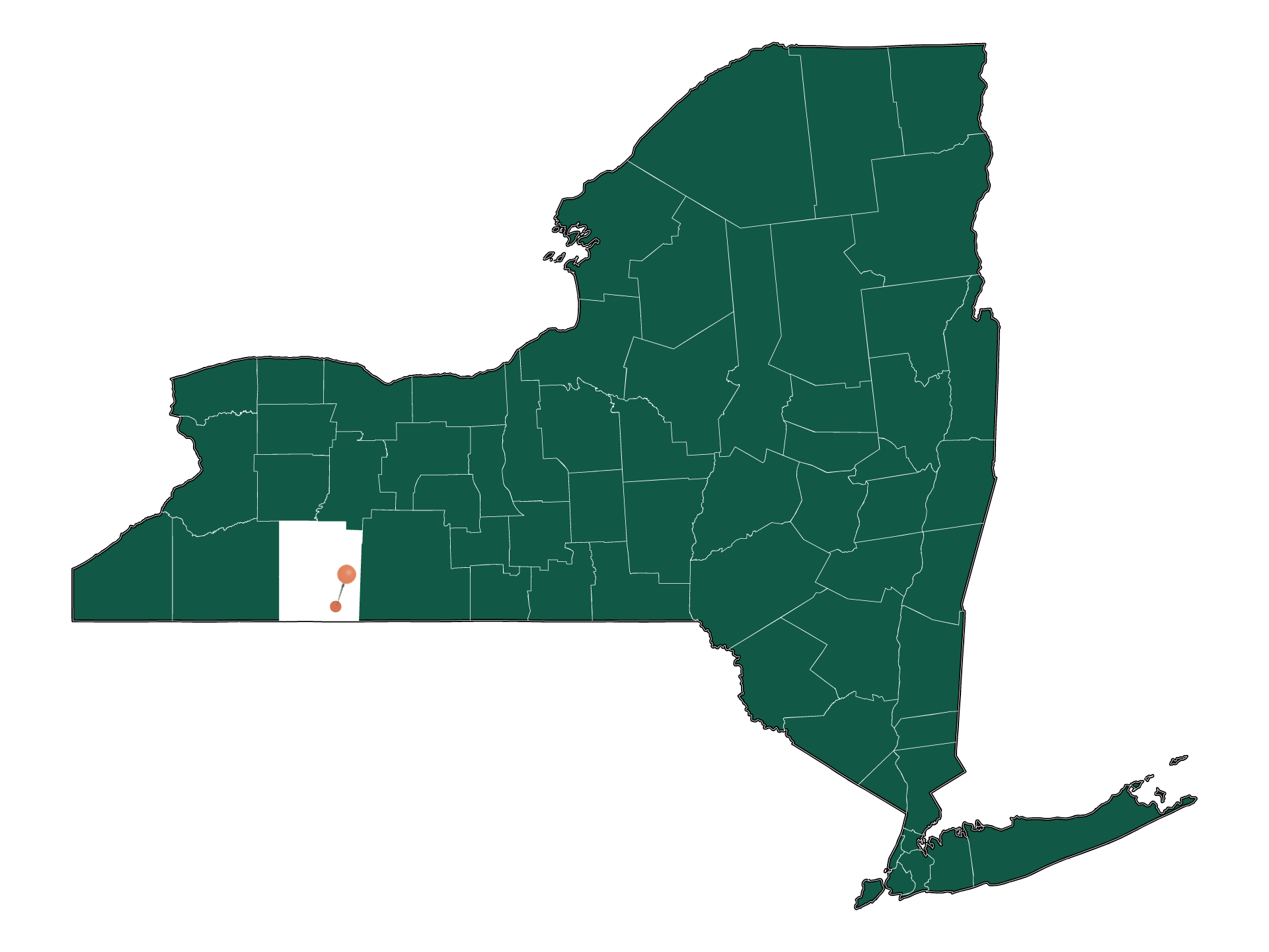 Moving to Stannards, New York in 2022