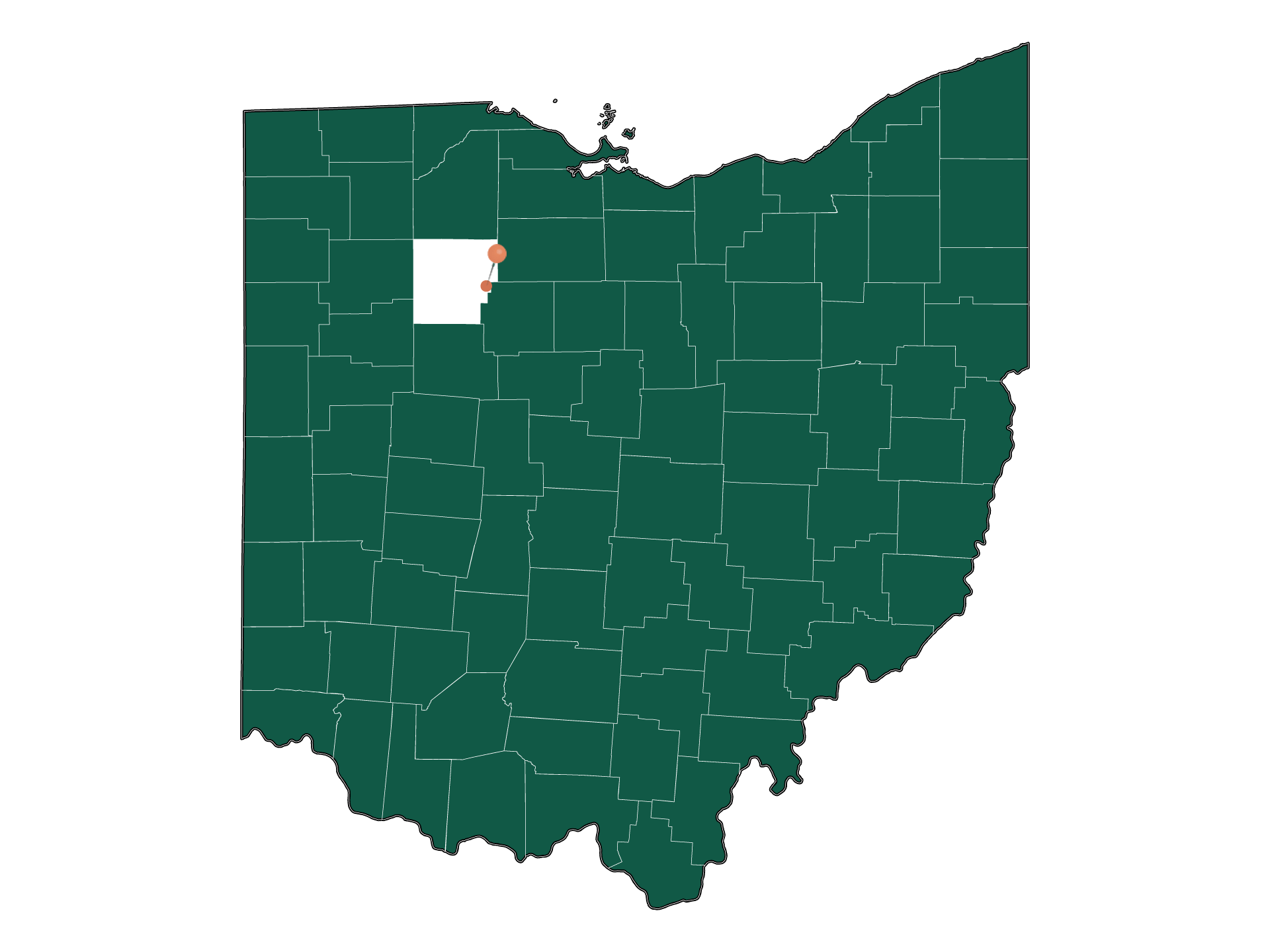 Infrastructure in Vanlue, Ohio