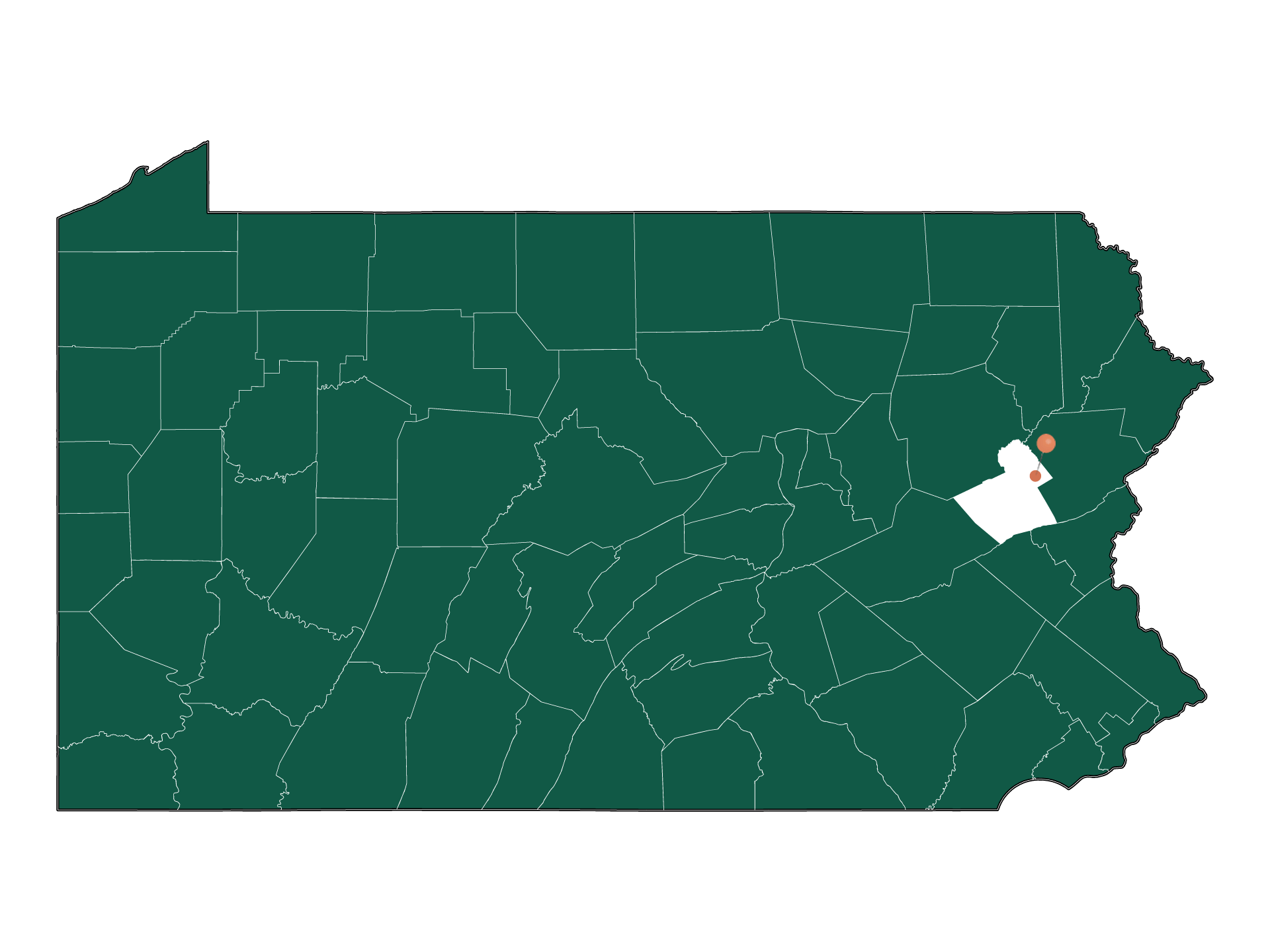 Infrastructure in Towamensing Trails, Pennsylvania