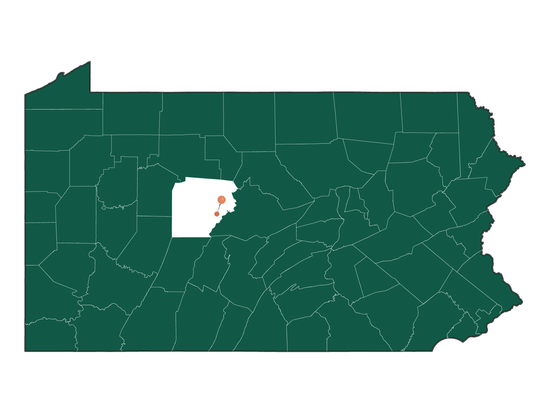 Safety in West Decatur, Pennsylvania (crime rates and environmental