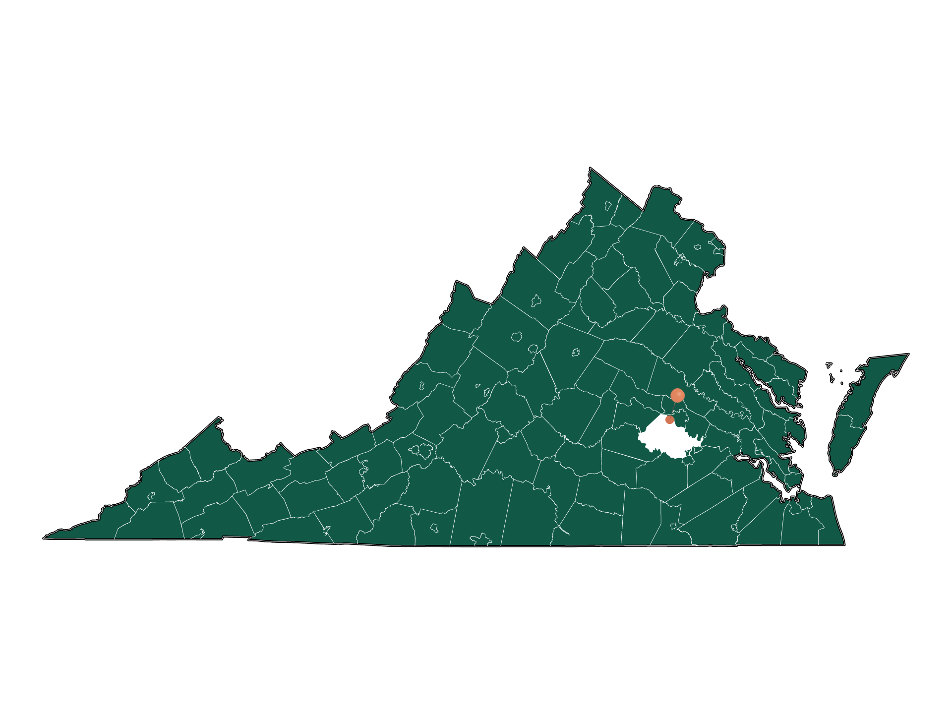 Infrastructure in Bon Air, Virginia